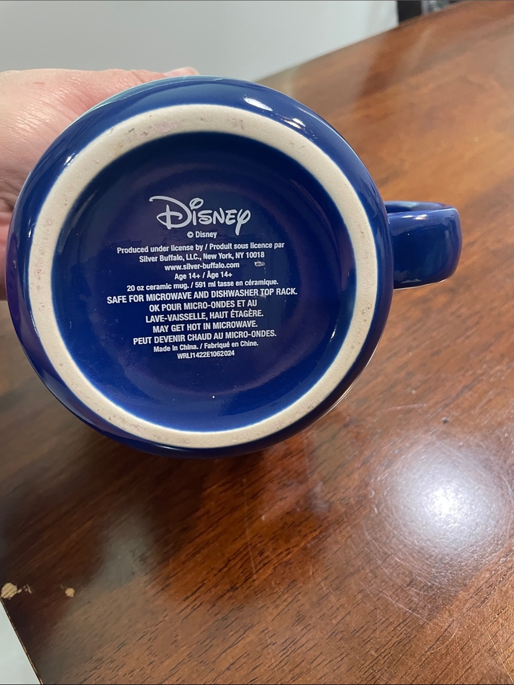 Disney Blue Ceramic "Nope Not Today" Stitch Coffee Mug - Picture 4 of 7